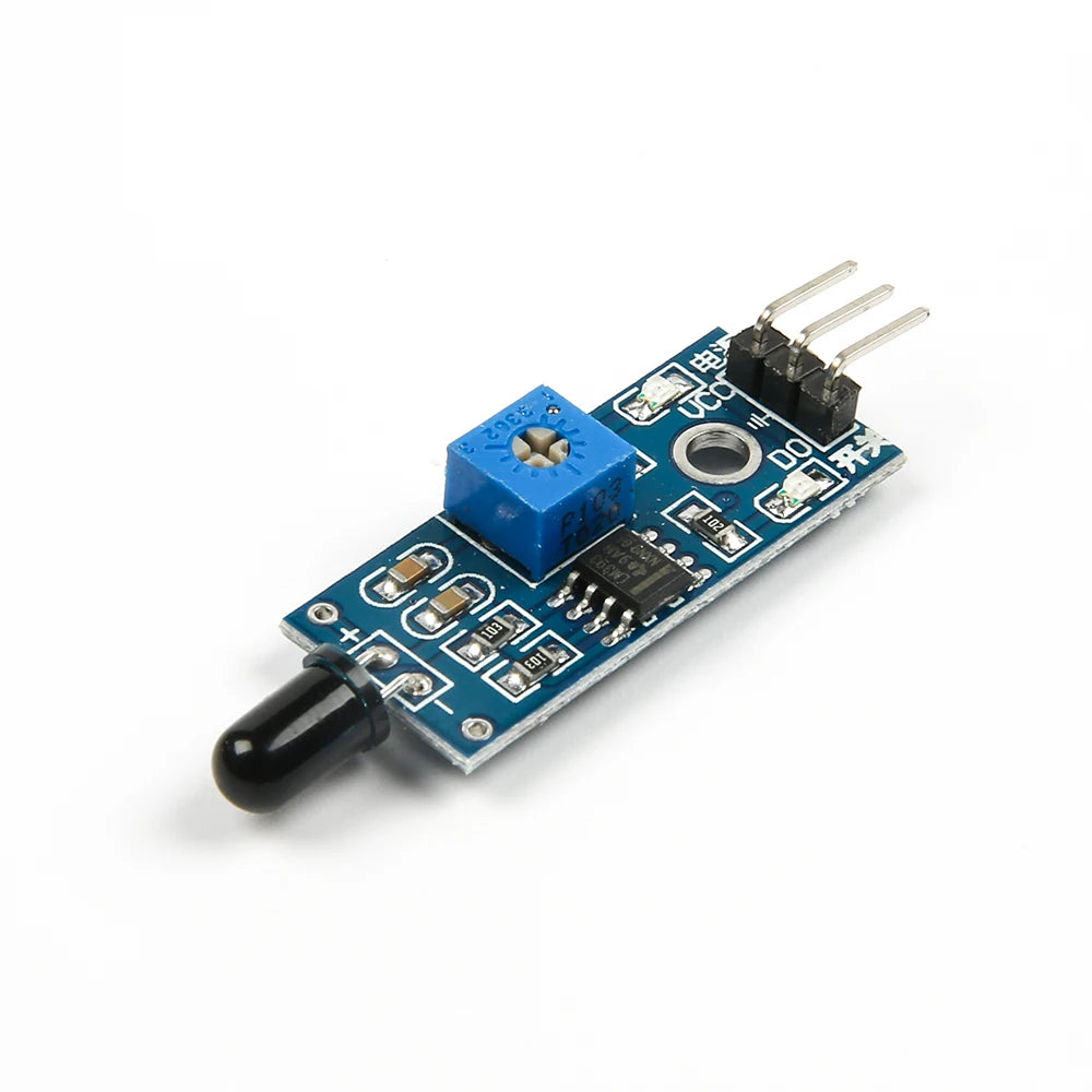 Robotlinking 3Pin IR Infrared Flame Detection Sensor Module | Fire Detector