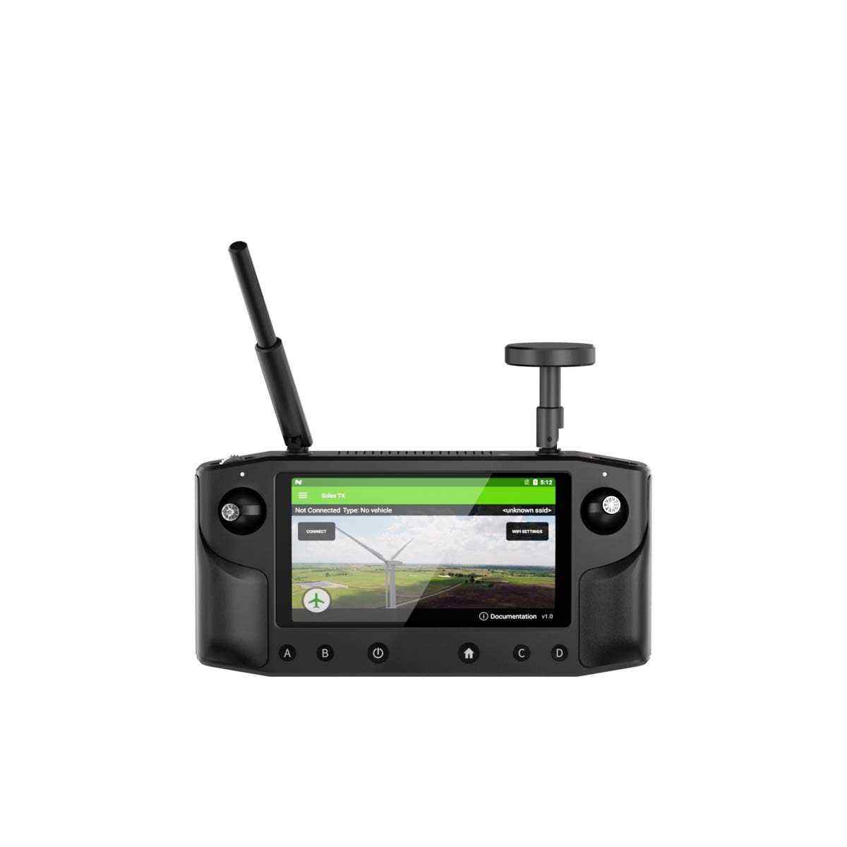 热十六进制Herelink V1.1遥控器QGC Mavlink支持ArduPilot PX4 Airunit无线数字传输系统FPV零件