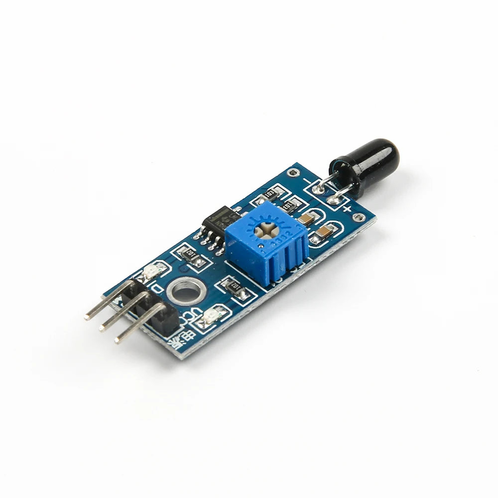 Robotlinking 3Pin IR Infrared Flame Detection Sensor Module | Fire Detector