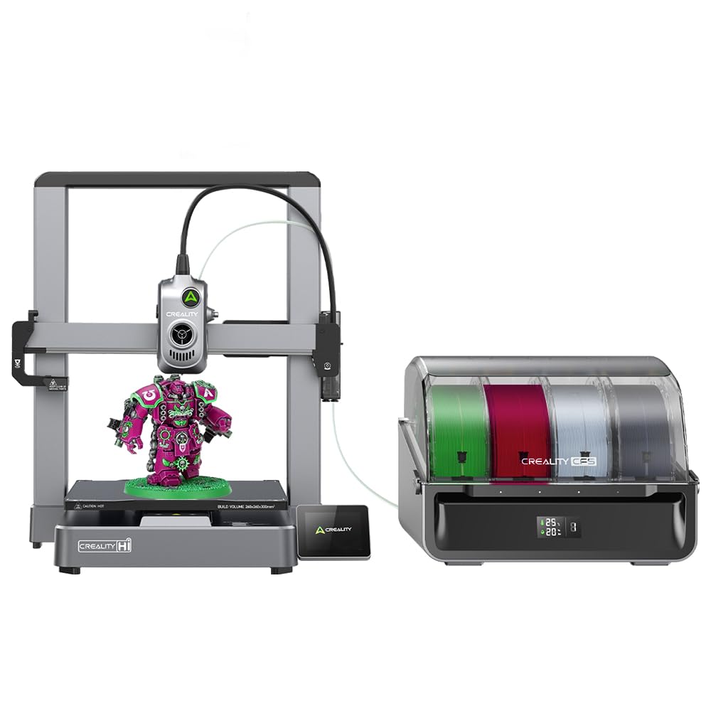 Creality Hi Combo 16-Color 260*300mm Automatic Dual Extruder 500mm/s Speed New Condition 1 Year USB PLA Prototyping