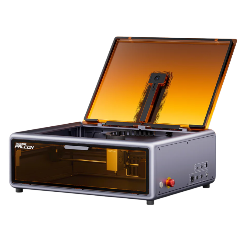 Creality Falcon A1 10W Laser Engraver Cutter Continuous Wave Air Cooling Diode Laser 3D IOS Android USB Acrylic Rubber MDF