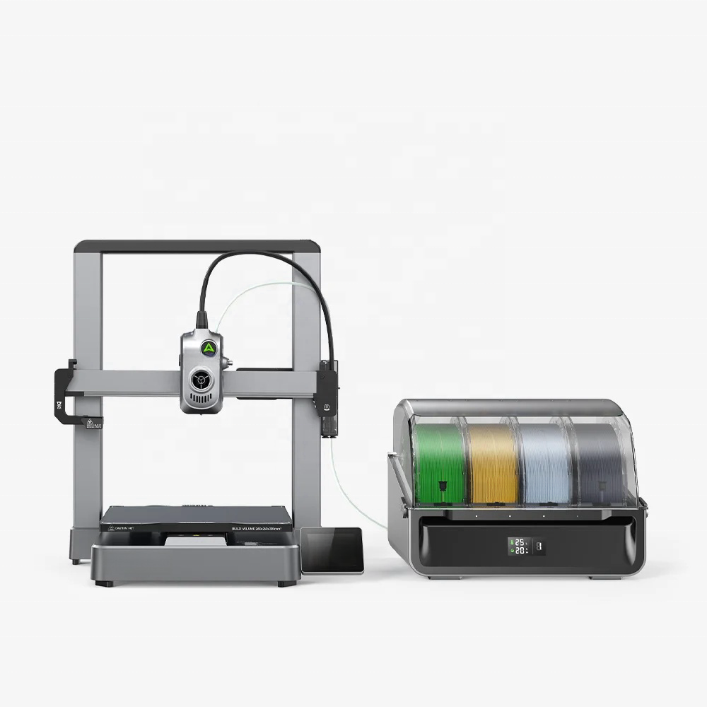 Creality Hi Combo 3D Printer Multi Color 3D Printer with CFS, 500mm/s Auto-Leveling Automatic Filament Reading 10.24 X 11.81Inch