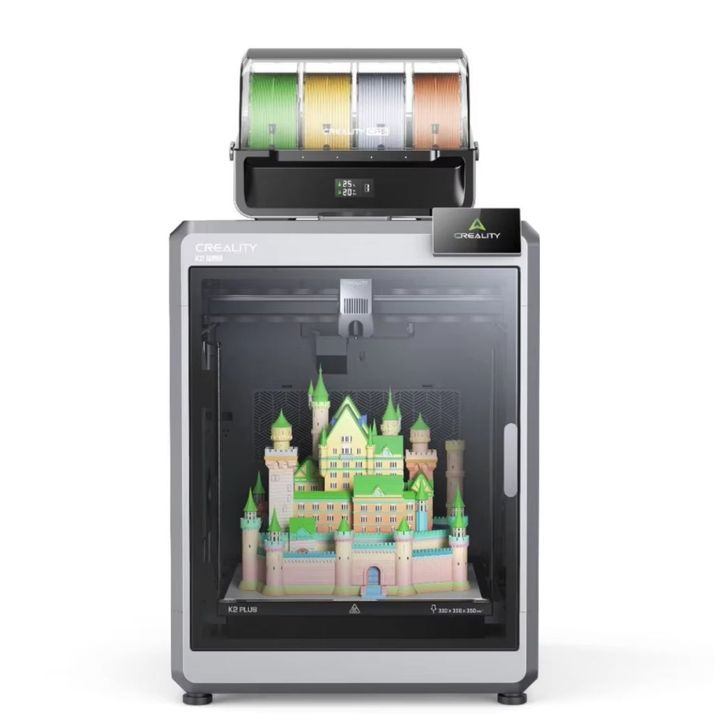 K2 Plus Industrial 3D Printer Multi-Color Automatic Extruder with FDM Molding Technology for Various Application Scenarios