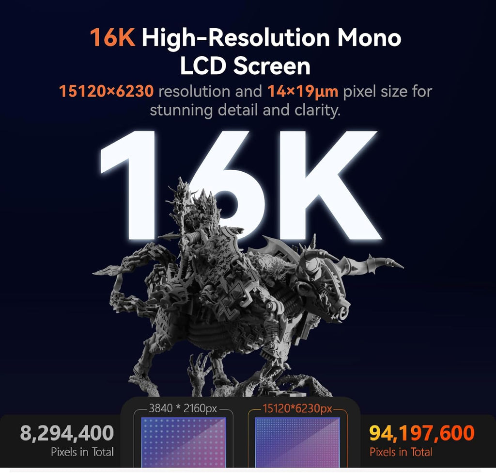 Creality Halot-X1 Combo 3D Printer 10.1/16K Mono LCD 170 Mm/h High-Speed Intelligent Resin Management Fully Assembled Auto