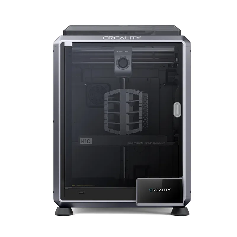 Original Creality K1C 600mm/s High-Speed Auto-Leveling FDM 3D Printer, 220x220x250mm Desktop for Home/DIY