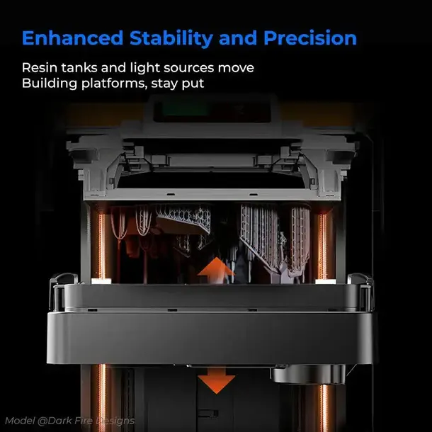 Halot X1 16K LCD Resin 3D Printer PLA 10.1" Screen Auto-Leveling USB 14*19m High Precision High Speed New Desktop