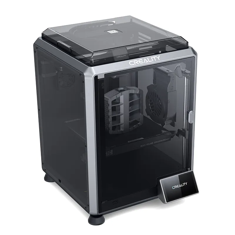 Original Creality K1C 600mm/s High-Speed Auto-Leveling FDM 3D Printer, 220x220x250mm Desktop for Home/DIY