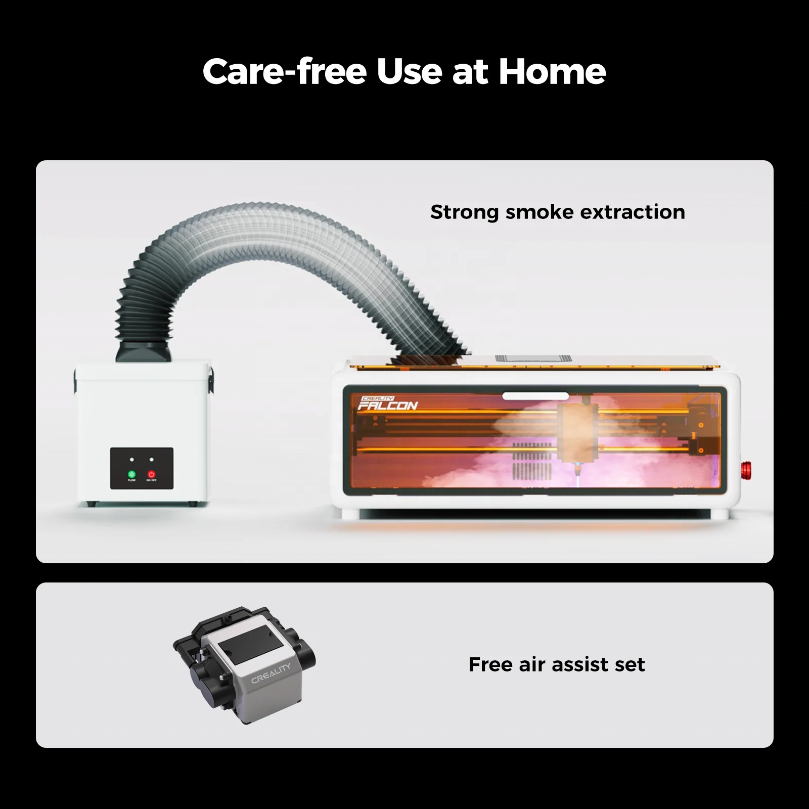 Falcon A1 10W 305x381mm Diode Cutter for Wood/Leather/Plastic Class 1 Safety Enclosed Laser Engraver