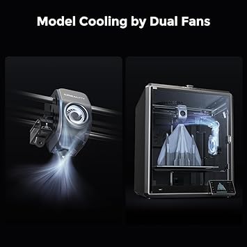 Cre Ality K1 Max 3D Printer with Printing Speed up to 600mm/s Enclosed FDM Machine