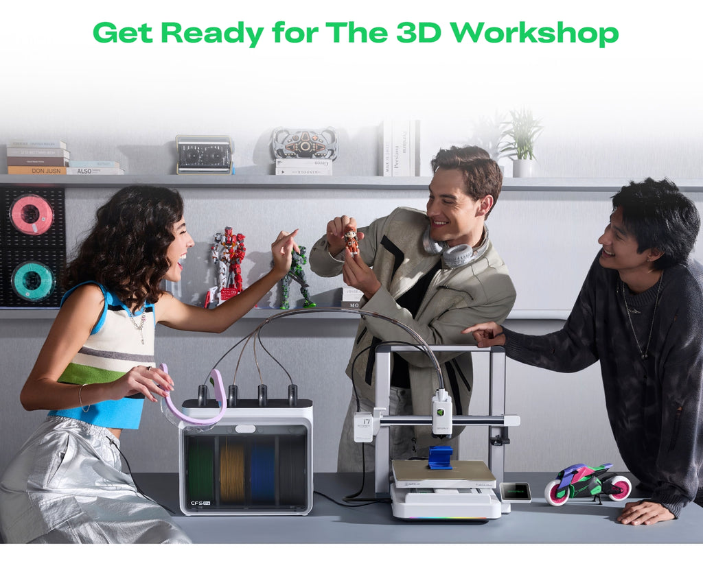 New Creality SPARKX I7 3D Printer Multicolor Auto-Leveling Reload Mid-Print Autofill Multicolor 260*260*255mm