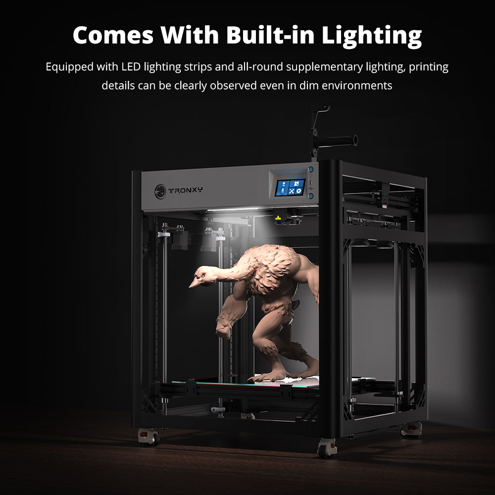DIY Educational Technology Multifunctional VEHO 500A full enclosure FDM 3d Printer