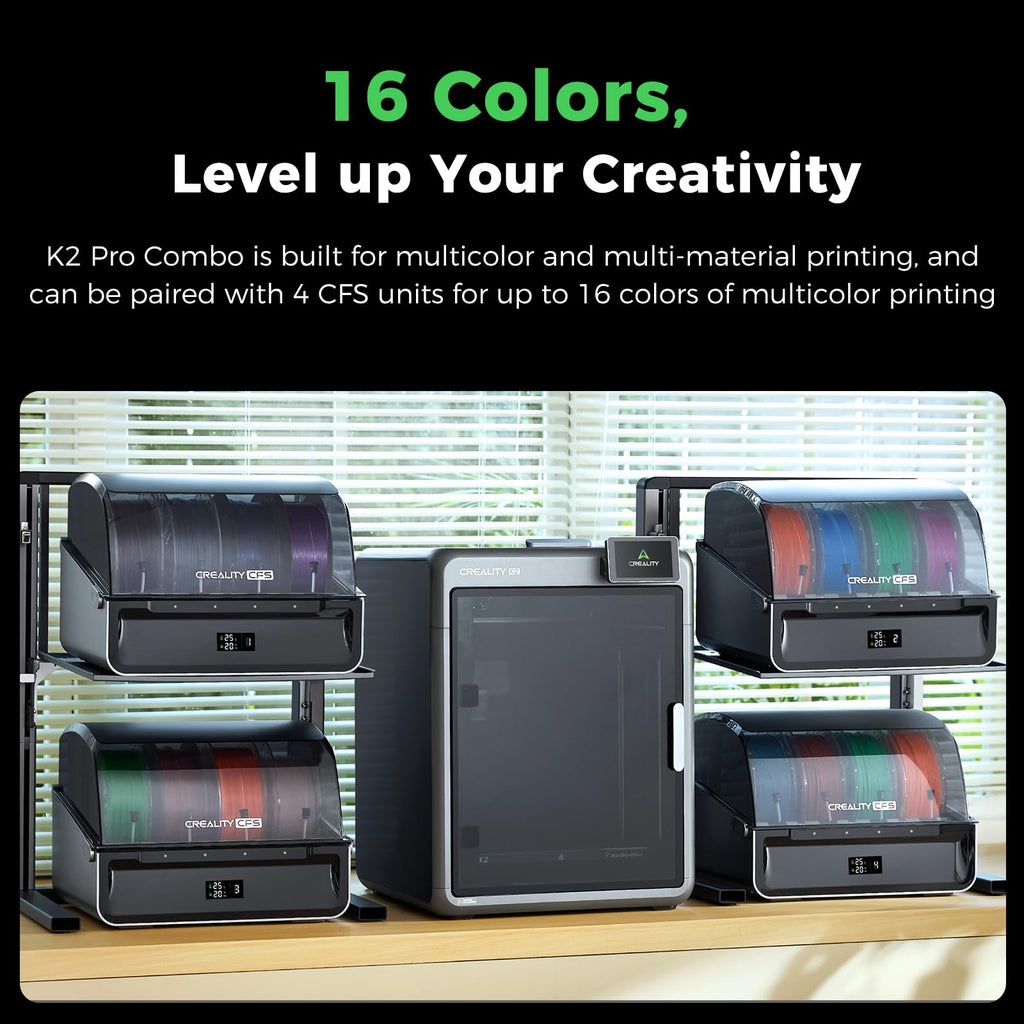 Creality K2 Combo 3d Printer 260x260x260mm Store rating: 4.6 (15 reviews)