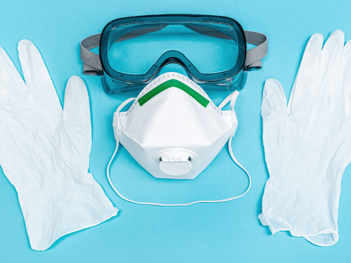 UV Protective Safety Goggles and Gloves for Resin Handling