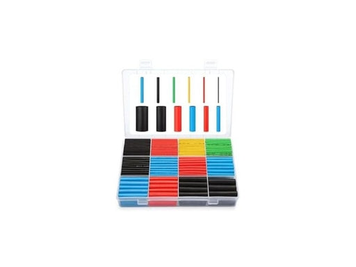 Heat Shrink Tubing Kit 560 Pcs 12 Sizes Mixed Colors 2:1 Ratio