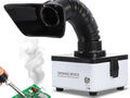 Solder Fume Extractor ESD Safe Smoke Absorber with 2 Filters