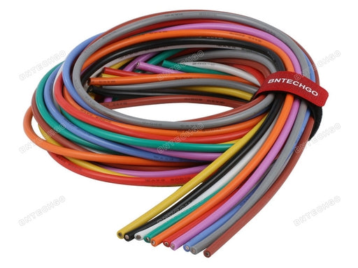 BNTECHGO 12 Gauge Silicone Wire Kit 10 Color Each 5 ft Flexible 12 AWG