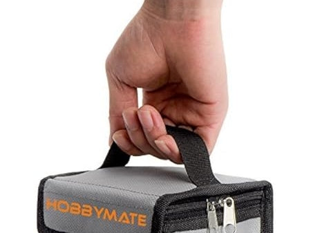 HOBBYMATE Flame Retardant Lipo Safe Bag for RC Field Storage