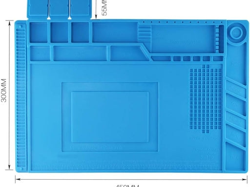 Anti-Static Heat Resistant Silicone Soldering Mat 45x30cm