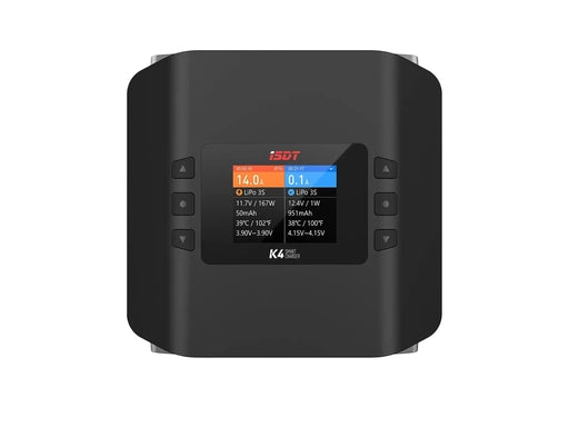 ISDT K4 Dual Channel Bluetooth RC Balance Charger 1-8S