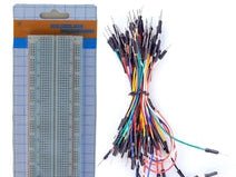 Breadboard 830 Points with 65 Jumper Wires for Prototyping