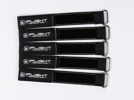 Lipo Battery Straps Kevlar Stitched 250mm (5 Pack)