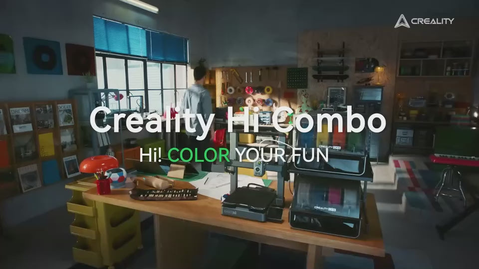 Criality Hi Combo Multi-color Intelligent CFS Fast Print Speed 500 Mm/s Desktop FDM 3D Printer